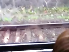 public sex in a train
